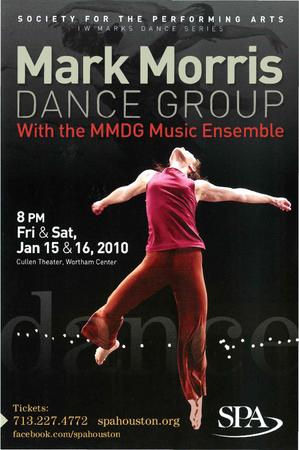 Postcard for Society for the Performing Arts - January 15-16, 2010