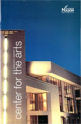 Program for Center for the Arts - June 12, 2010