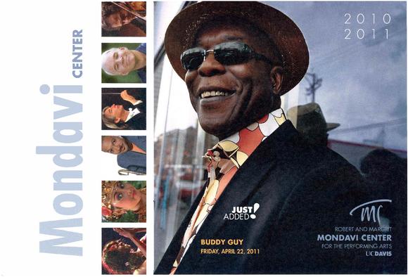 Brochure for Robert and Margaret Mondavi Center for the Performing Arts, Davis - 2010-2011