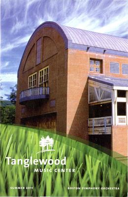 Program for An Evening of Opera and Song, Tanglewood Music Center - July 10, 2011
