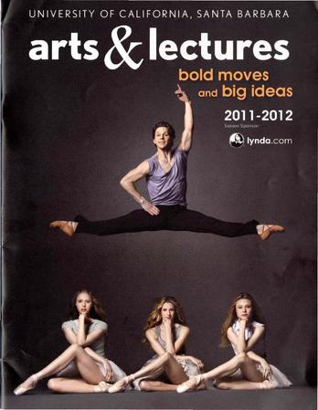 Brochure for Arts & Lectures, University of California, Santa Barbara - 2011-2012