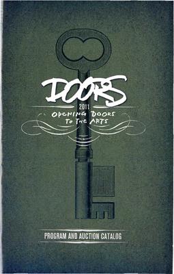 Program for Doors Opening Doors to the Arts Gala, Seattle Theatre Group - April 8, 2011