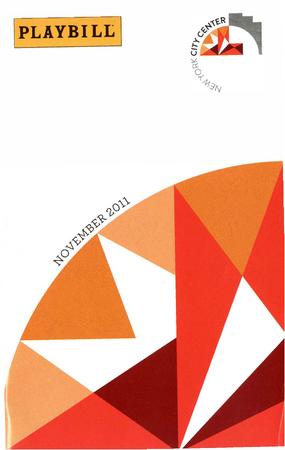 Program for Fall for Dance Festival, New York City Center - October 27-28, 2011