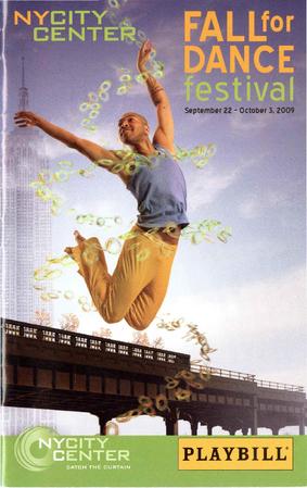 Program for Fall for Dance Festival - September 30-October 1, 2009
