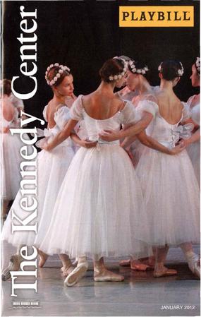Program for "L'Allegro, il Penseroso ed il Moderato," The John F. Kennedy Center for the Performing Arts - January 26-28, 2012