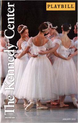 Program for "L'Allegro, il Penseroso ed il Moderato," The John F. Kennedy Center for the Performing Arts - January 26-28, 2012