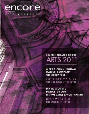 Program for Seattle Theatre Group - December 1-3, 2011