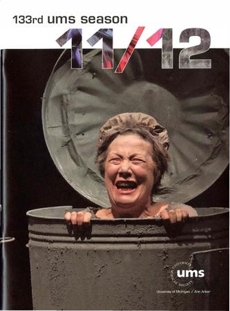 Brochure for University Musical Society - 2011-2012