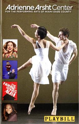Program for Adrienne Arsht Center for the Performing Arts - October 14-15, 2011