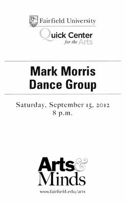 Program for Fairfield University - September 15, 2012