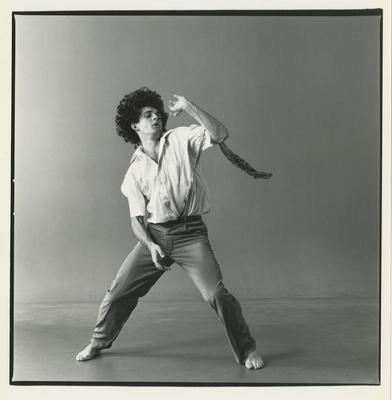 Mark Morris in "Dad's Charts," circa 1983
