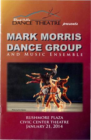 Program for Black Hills Dance Theatre - January 21, 2014