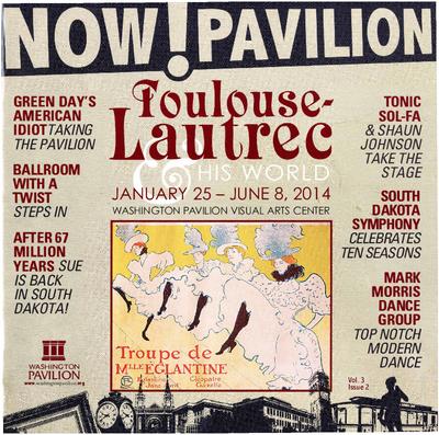 Brochure for Washington Pavilion - January-June  2014