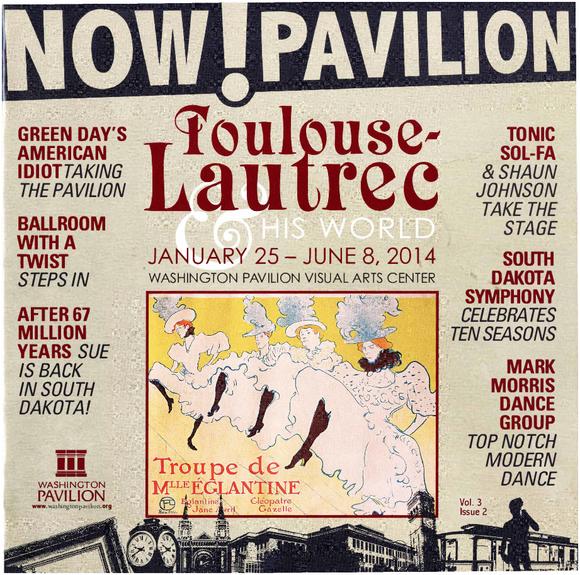 Brochure for Washington Pavilion - January-June  2014