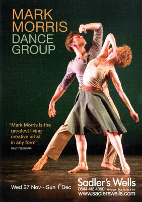 Flyer for Sadler's Wells (London, England) - November 27-December 1, 2013