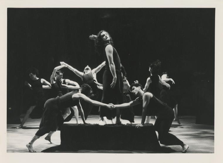 Mark Morris and Monnaie Dance Group/Mark Morris in the premiere performance run of "Dido and Aeneas," 1989