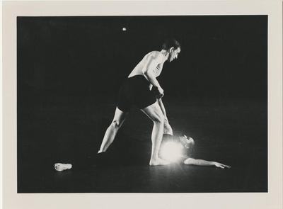Dan Joyce and Ruth Davidson in "Behemoth," 1990