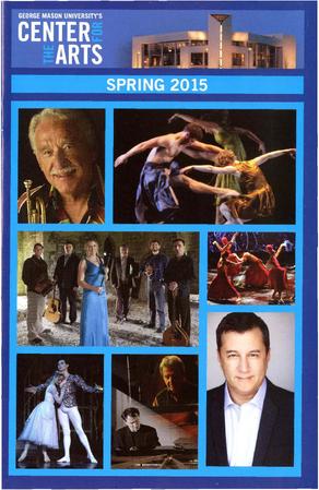 Program for George Mason University Center for the Arts - February 28-March 1, 2015
