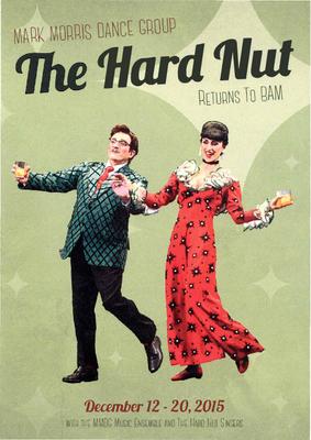 Flyer for "The Hard Nut," Brooklyn Academy of Music - December 12-20, 2015