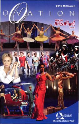 Program for Fox Cities Performing Arts Center - April 15, 2016