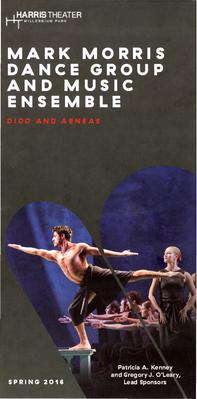 Program for Harris Theater for Music and Dance - April 6, 2016