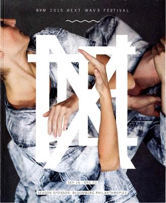 Brochure for BAM Next Wave Festival - 2015