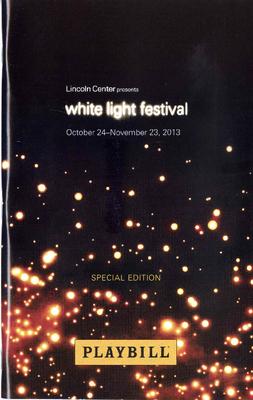 Program for "L'Allegro, il Penseroso ed il Moderato," Lincoln Center White Light Festival - November 21-23, 2013