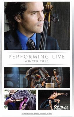 Program for Mesa Arts Center - January 28-29, 2014
