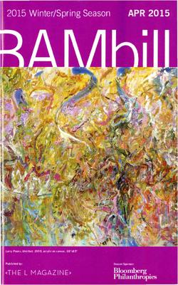 Program for Brooklyn Academy of Music - April 22-26, 2015