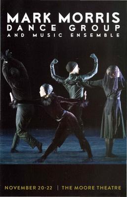Brochure for Seattle Theatre Group - November 20-22, 2015