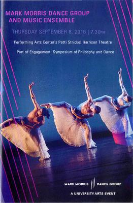 Program for Texas State University - September 8, 2016 