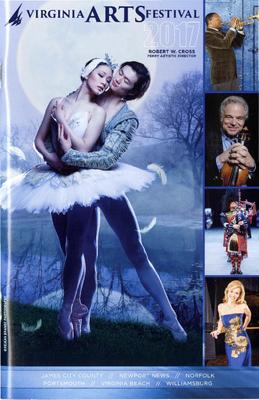 Program for "Dido and Aeneas," Virginia Arts Festival - May 13, 2017