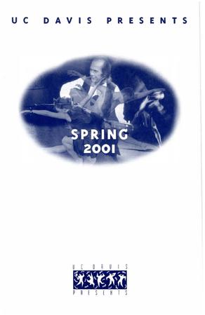 Program for UC Davis Presents (Sacramento, CA) - April 11, 2001