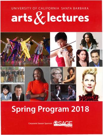 Program for "Pepperland," University of California Santa Barbara - May 10, 2018