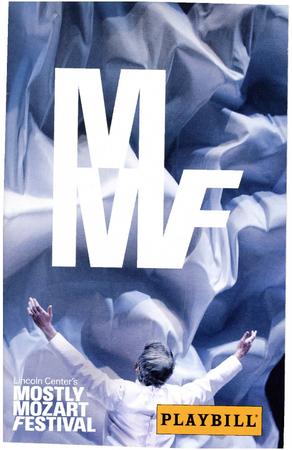 Program for Lincoln Center Mostly Mozart Festival - August 9-12, 2018
