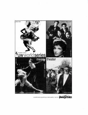 Program for UW World Series (Seattle, WA) - May 17-19, 2001