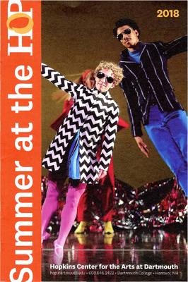 Brochure for Hopkins Center for the Arts (Hanover, NH) - Summer 2018