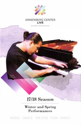 Brochure for Annenberg Center - 2017-2018