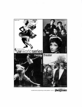 Program for UW World Series (Seattle, WA) - May 17-19, 2001