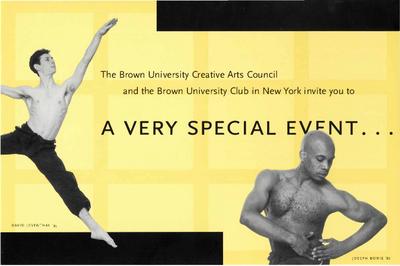 Flyer for Brooklyn Academy of Music (Brooklyn, NY) - March 25, 2001