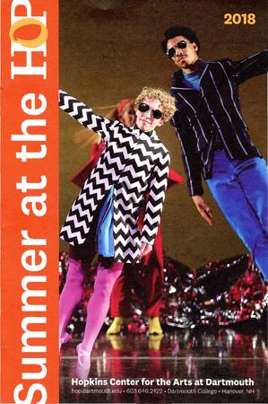 Brochure for Hopkins Center for the Arts (Hanover, NH) - Summer 2018