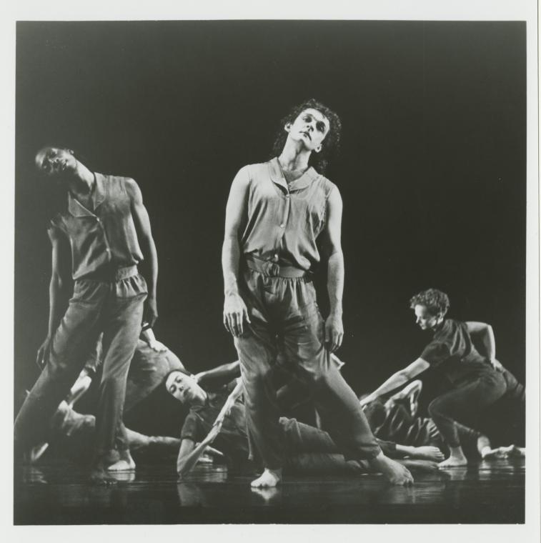 Kraig Patterson, Olivia Maridjan-Koop, Mark Morris, and Megan Williams in "Bedtime," 1992