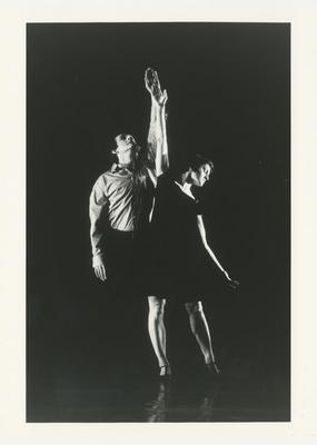 Mark Morris and Tina Fehlandt in the premiere performance run of "The Argument," 1999