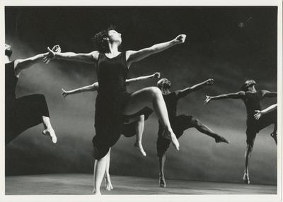 William Wagner, Rachel Murray, Joe Bowie, and Kraig Patterson in the film production of "Dido and Aeneas," 1995