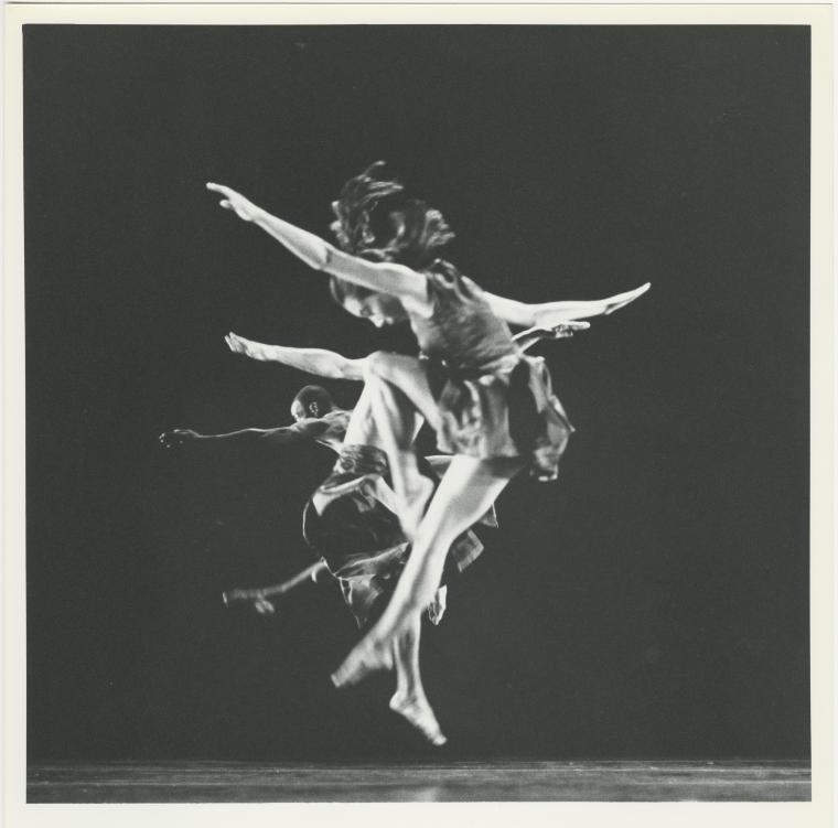 Kraig Patterson, Keith Sabado, and Olivia Maridjan-Koop in "Grand Duo," 1993