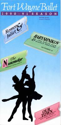 Program for White Oak Dance Project (Fort Wayne, IN) - October 31, 1990