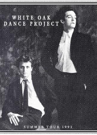 Program for White Oak Dance Project (Burgettstown, PA) - August 7, 1991