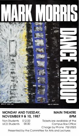 Flyer for University of California Davis (Davis, CA) - November 9-10, 1987