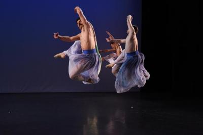 Domingo Estrada, Jr., Aaron Loux, and Dallas McMurray in "Pacific," 2018