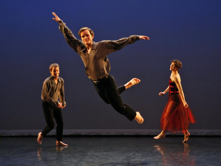 Noah Vinson, Dallas McMurray, and Laurel Lynch in "The Muir," 2011